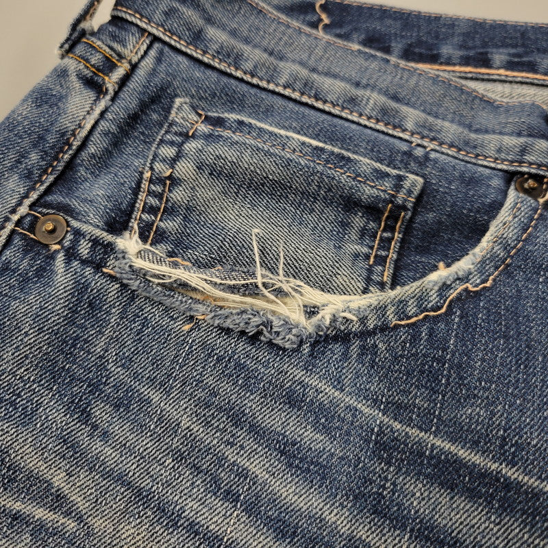 【現状渡し品】【メンズ】 Levi's リーバイス S501XX DENIM PANTS 44501 デニムパンツ ジーンズ 日本製 157-261010-as-32-izu サイズ：W36 カラー：インディゴ 万代Net店