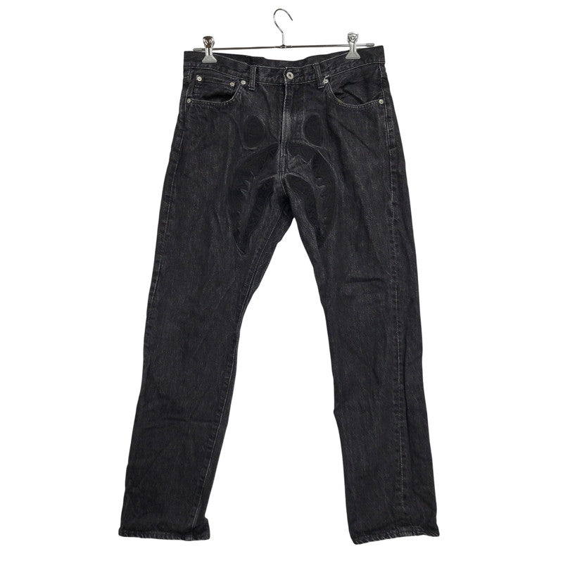 【中古品】【メンズ】 A BATHING APE アベイシングエイプ SHARK 13 OZ DENIM PANTS 001DPK801004M シャーク 13オンス デニムパンツ ジーンズ 153-261010-as-31-izu サイズ：XL カラー：ブラック 万代Net店