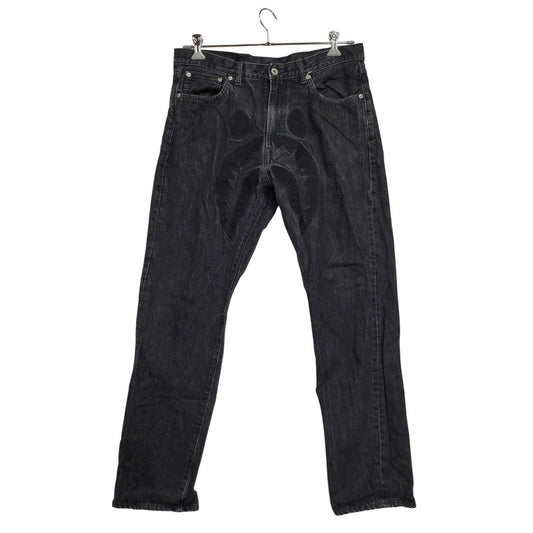 【中古品】【メンズ】 A BATHING APE アベイシングエイプ SHARK 13 OZ DENIM PANTS 001DPK801004M シャーク 13オンス デニムパンツ ジーンズ 153-261010-as-31-izu サイズ：XL カラー：ブラック 万代Net店
