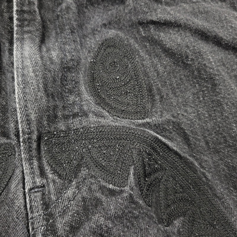 【中古品】【メンズ】 A BATHING APE アベイシングエイプ SHARK 13 OZ DENIM PANTS 001DPK801004M シャーク 13オンス デニムパンツ ジーンズ 153-261010-as-31-izu サイズ：XL カラー：ブラック 万代Net店