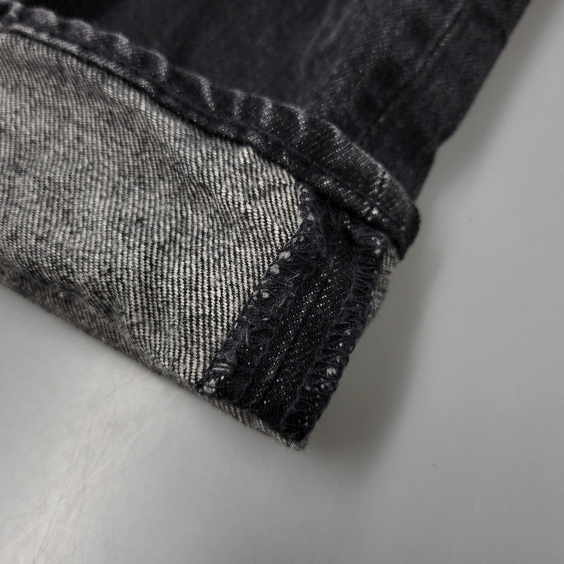 【中古品】【メンズ】 A BATHING APE アベイシングエイプ SHARK 13 OZ DENIM PANTS 001DPK801004M シャーク 13オンス デニムパンツ ジーンズ 153-261010-as-31-izu サイズ：XL カラー：ブラック 万代Net店