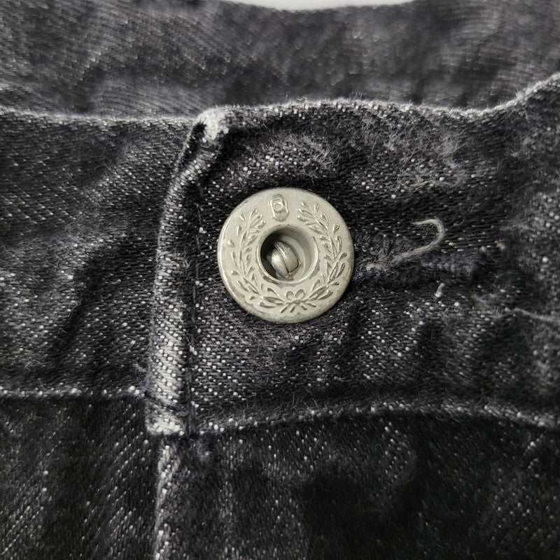 【中古品】【メンズ】 A BATHING APE アベイシングエイプ SHARK 13 OZ DENIM PANTS 001DPK801004M シャーク 13オンス デニムパンツ ジーンズ 153-261010-as-31-izu サイズ：XL カラー：ブラック 万代Net店