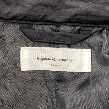 【中古品】【メンズ】 MAGIC STICK ENTERTAINMENT マジックスティッ FUTON COAT BISHOP コート アウター 144-261018-kh-04-izu サイズ：L カラー：ブラック 万代Net店