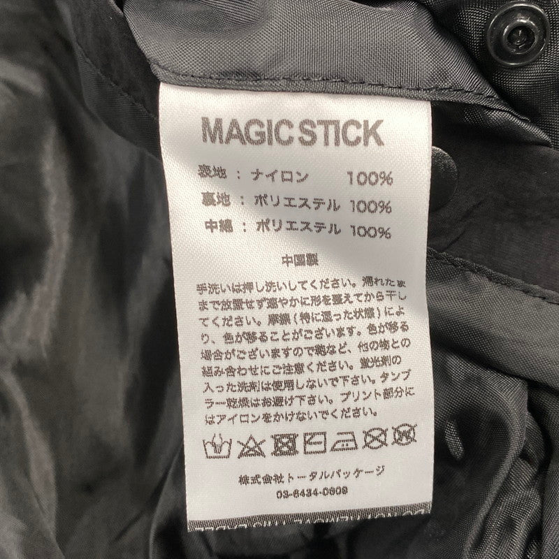 【中古品】【メンズ】 MAGIC STICK ENTERTAINMENT マジックスティッ FUTON COAT BISHOP コート アウター 144-261018-kh-04-izu サイズ：L カラー：ブラック 万代Net店