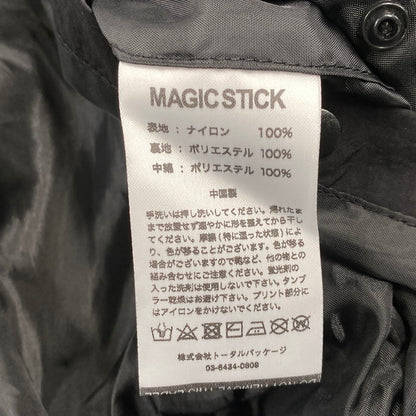 【中古品】【メンズ】 MAGIC STICK ENTERTAINMENT マジックスティッ FUTON COAT BISHOP コート アウター 144-261018-kh-04-izu サイズ：L カラー：ブラック 万代Net店