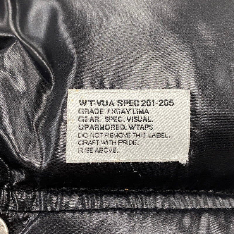 【中古品】【メンズ】 WTAPS ダブルタップス 092GWDT-JKM02 VEST. FIELD. NYLON. TAFFETA ダウン ベスト アウター 142-261018-kh-06-izu カラー：ブラック 万代Net店