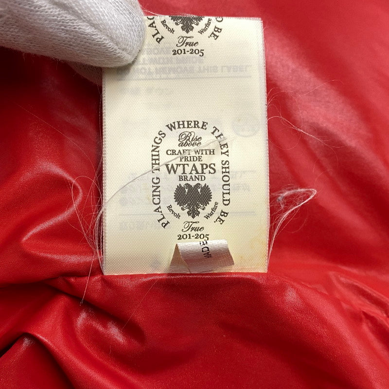 【中古品】【メンズ】 WTAPS ダブルタップス 092GWDT-JKM02 VEST. FIELD. NYLON. TAFFETA ダウン ベスト アウター 142-261018-kh-06-izu カラー：ブラック 万代Net店