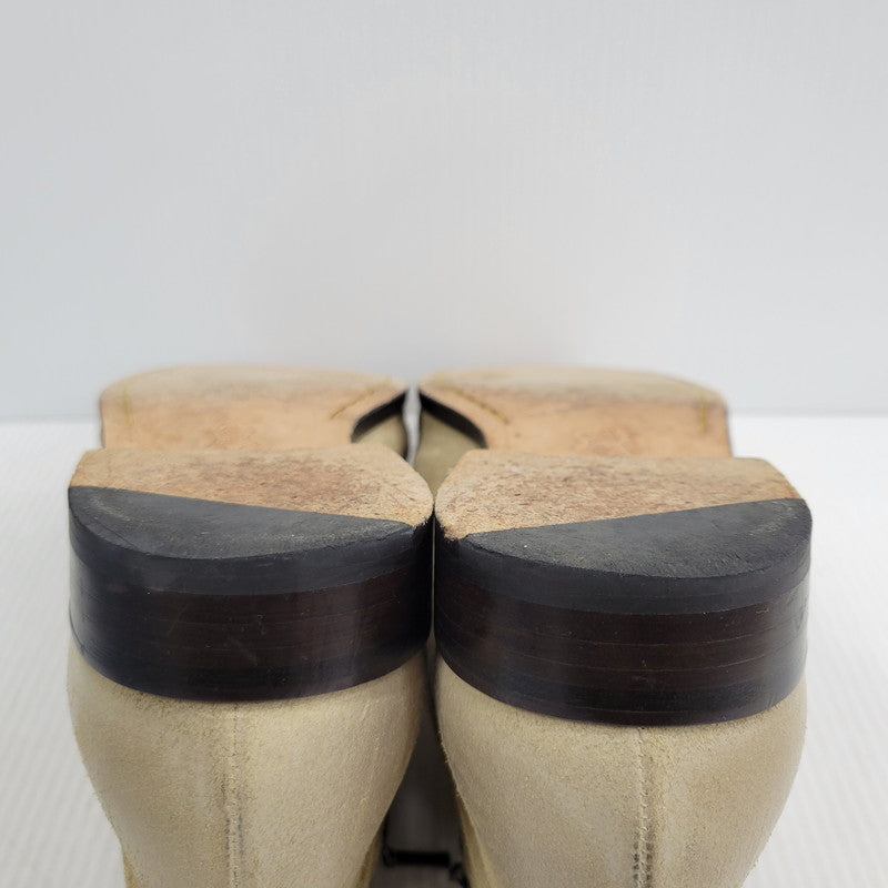【現状渡し品】【メンズ】 PADRONE パドローネ SIDE ZIP SHORT BOOTS サイドジップ ショートブーツ 靴 164-261010-as-01-izu サイズ：41 カラー：ベージュ 万代Net店
