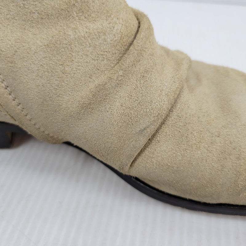 【現状渡し品】【メンズ】 PADRONE パドローネ SIDE ZIP SHORT BOOTS サイドジップ ショートブーツ 靴 164-261010-as-01-izu サイズ：41 カラー：ベージュ 万代Net店