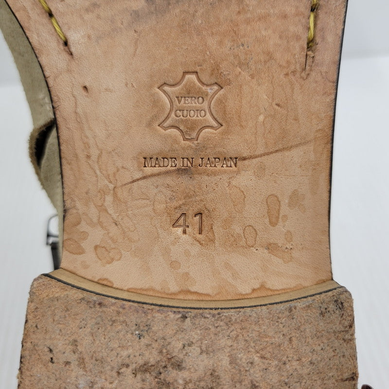 【現状渡し品】【メンズ】 PADRONE パドローネ SIDE ZIP SHORT BOOTS サイドジップ ショートブーツ 靴 164-261010-as-01-izu サイズ：41 カラー：ベージュ 万代Net店