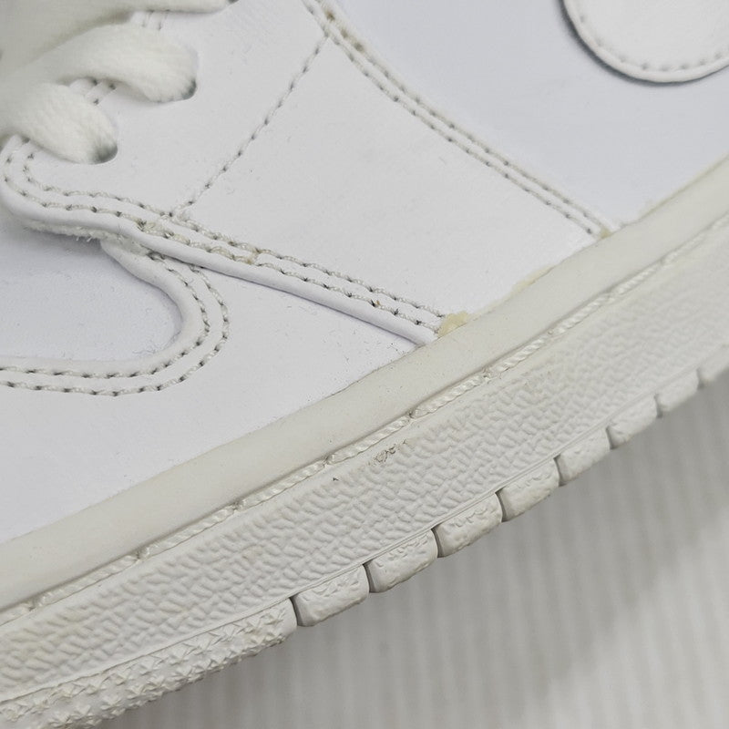 【中古品】【メンズ】 NIKE ナイキ AIR JORDAN 1 MID 554724-100 エア ジョーダン 1 ミッド スニーカー 靴 160-261010-as-12-izu サイズ：27cm カラー：WHITE/WHITE-COOL GREY 万代Net店