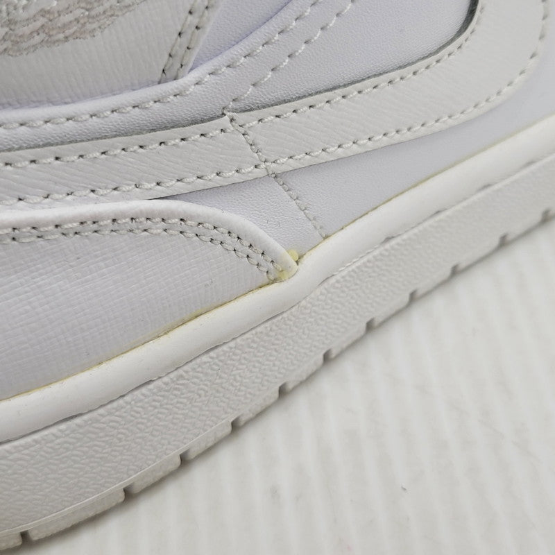【中古品】【メンズ】 NIKE ナイキ AIR JORDAN 1 MID 554724-100 エア ジョーダン 1 ミッド スニーカー 靴 160-261010-as-12-izu サイズ：27cm カラー：WHITE/WHITE-COOL GREY 万代Net店
