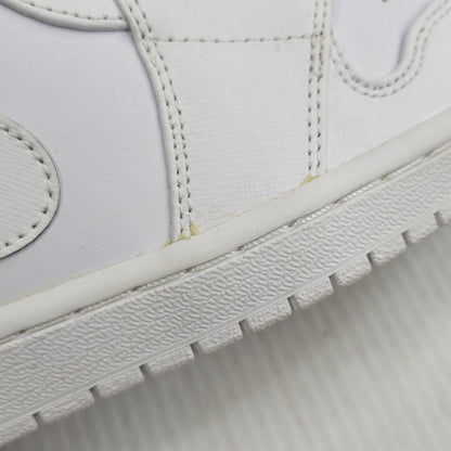【中古品】【メンズ】 NIKE ナイキ AIR JORDAN 1 MID 554724-100 エア ジョーダン 1 ミッド スニーカー 靴 160-261010-as-12-izu サイズ：27cm カラー：WHITE/WHITE-COOL GREY 万代Net店
