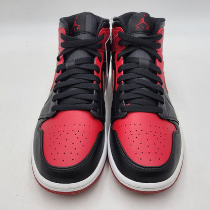 【中古品】【メンズ】 NIKE ナイキ AIR JORDAN 1 MID 554724-074 エア ジョーダン 1 ミッド スニーカー 靴 160-261011-as-02-izu サイズ：26.5cm カラー：BLACK/GYM RED-WHITE 万代Net店