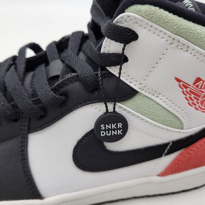 【中古品】【メンズ】 NIKE ナイキ AIR JORDAN 1 MID SE 852542-100 エアジョーダン 1 ミッド SE スニーカー 靴 160-261011-as-03-izu サイズ：27cm カラー：WHITE/TRACK RED-BLACK-IGLOO 万代Net店