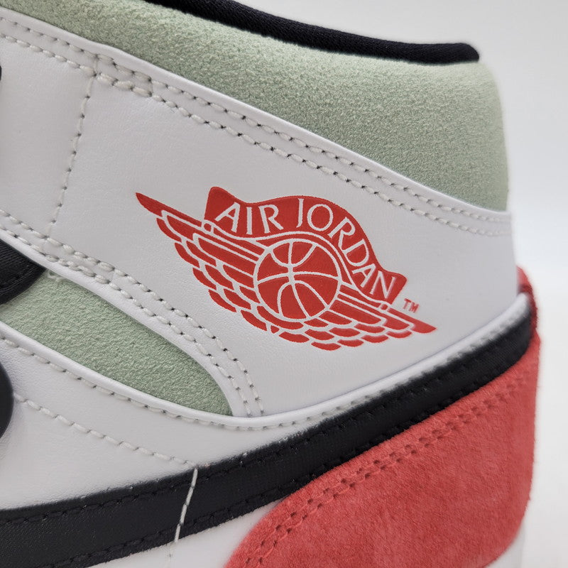 【中古品】【メンズ】 NIKE ナイキ AIR JORDAN 1 MID SE 852542-100 エアジョーダン 1 ミッド SE スニーカー 靴 160-261011-as-03-izu サイズ：27cm カラー：WHITE/TRACK RED-BLACK-IGLOO 万代Net店