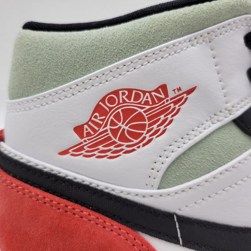 【中古品】【メンズ】 NIKE ナイキ AIR JORDAN 1 MID SE 852542-100 エアジョーダン 1 ミッド SE スニーカー 靴 160-261011-as-03-izu サイズ：27cm カラー：WHITE/TRACK RED-BLACK-IGLOO 万代Net店