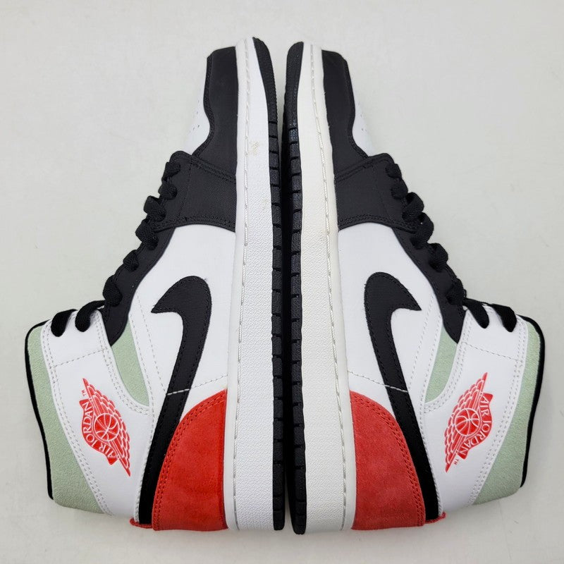 【中古品】【メンズ】 NIKE ナイキ AIR JORDAN 1 MID SE 852542-100 エアジョーダン 1 ミッド SE スニーカー 靴 160-261011-as-03-izu サイズ：27cm カラー：WHITE/TRACK RED-BLACK-IGLOO 万代Net店