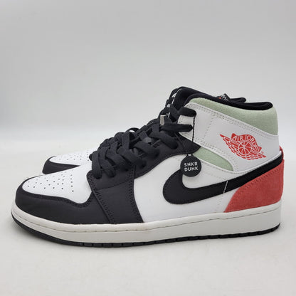 【中古品】【メンズ】 NIKE ナイキ AIR JORDAN 1 MID SE 852542-100 エアジョーダン 1 ミッド SE スニーカー 靴 160-261011-as-03-izu サイズ：27cm カラー：WHITE/TRACK RED-BLACK-IGLOO 万代Net店