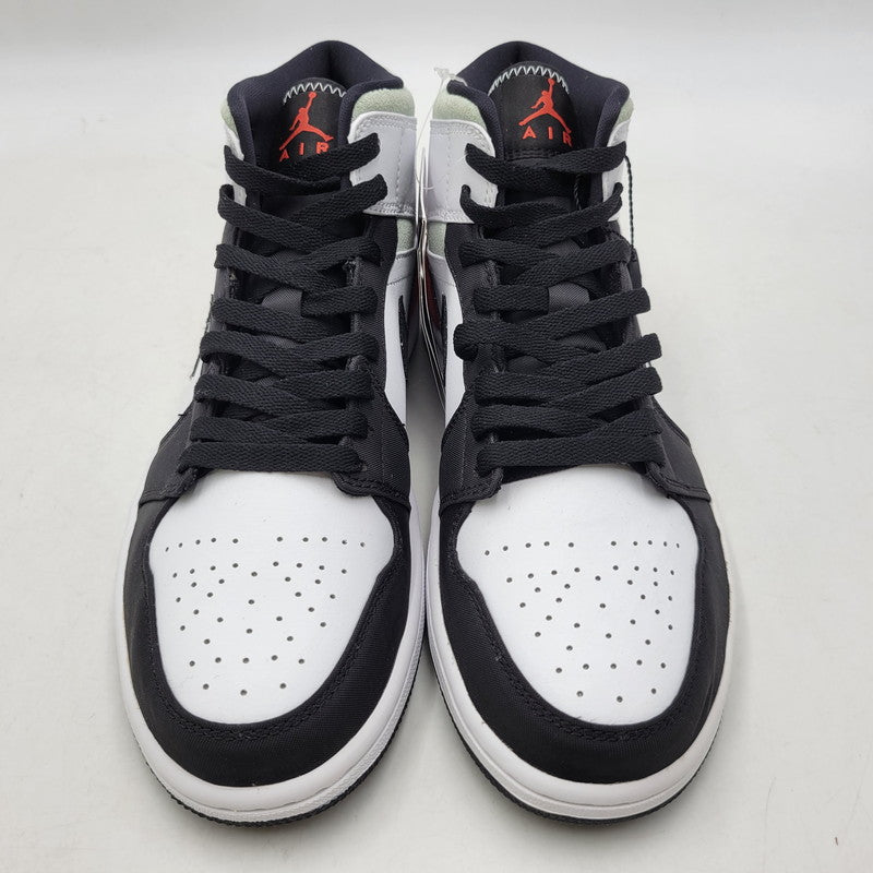 【中古品】【メンズ】 NIKE ナイキ AIR JORDAN 1 MID SE 852542-100 エアジョーダン 1 ミッド SE スニーカー 靴 160-261011-as-03-izu サイズ：27cm カラー：WHITE/TRACK RED-BLACK-IGLOO 万代Net店