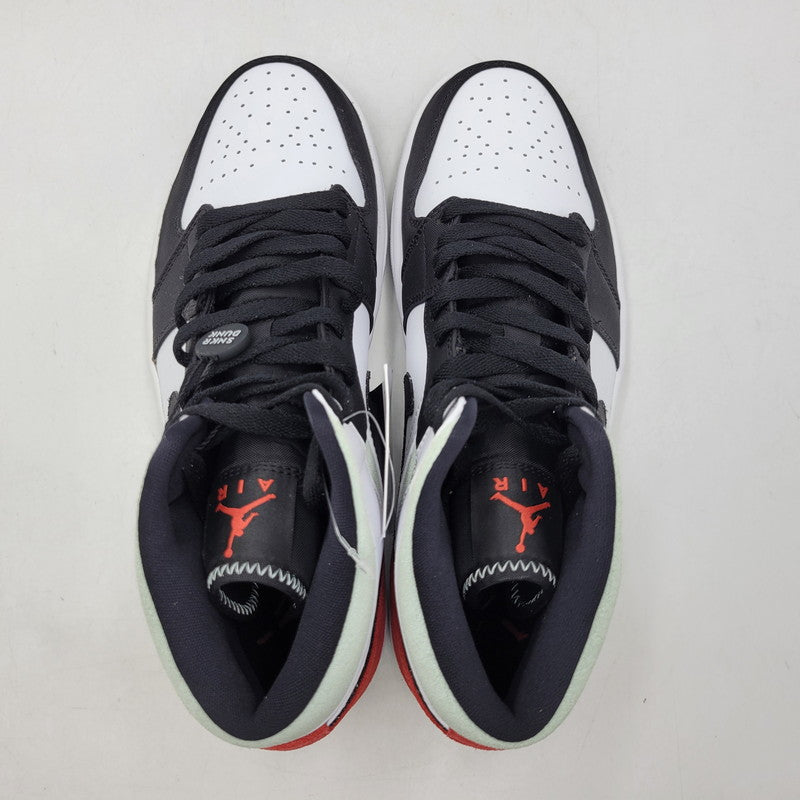 【中古品】【メンズ】 NIKE ナイキ AIR JORDAN 1 MID SE 852542-100 エアジョーダン 1 ミッド SE スニーカー 靴 160-261011-as-03-izu サイズ：27cm カラー：WHITE/TRACK RED-BLACK-IGLOO 万代Net店