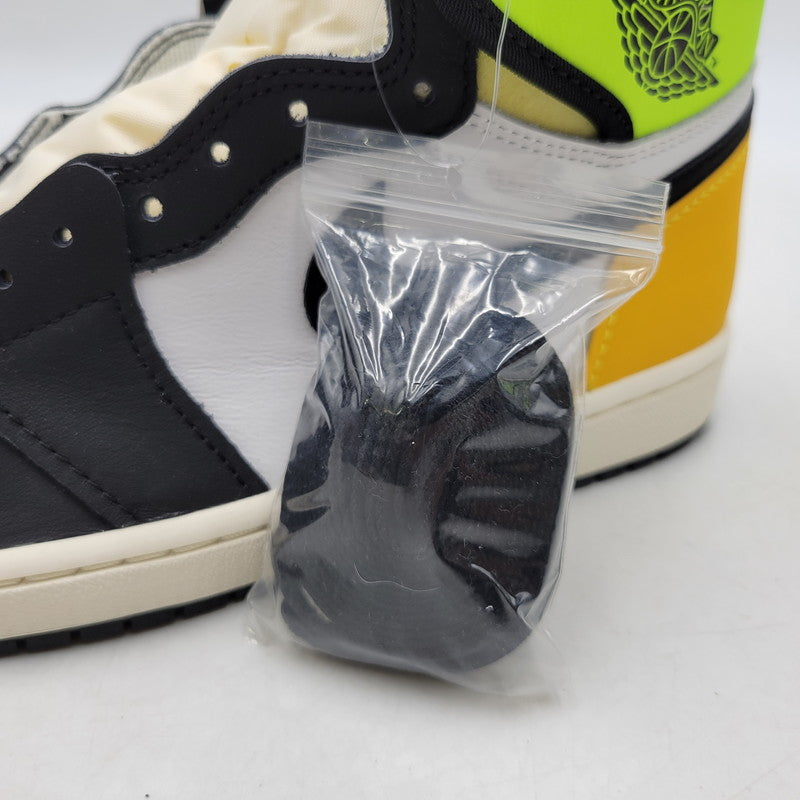 【中古美品】【メンズ】 NIKE ナイキ AIR JORDAN 1 RETRO HIGH OG 555088-118 エア ジョーダン 1 レトロ ハイ OG スニーカー 靴 160-261011-as-04-izu サイズ：27cm カラー：WHITE/BLACK-VOLT 万代Net店