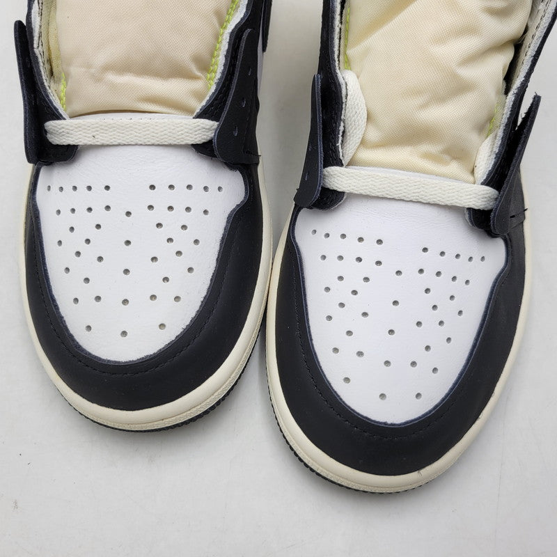 【中古美品】【メンズ】 NIKE ナイキ AIR JORDAN 1 RETRO HIGH OG 555088-118 エア ジョーダン 1 レトロ ハイ OG スニーカー 靴 160-261011-as-04-izu サイズ：27cm カラー：WHITE/BLACK-VOLT 万代Net店