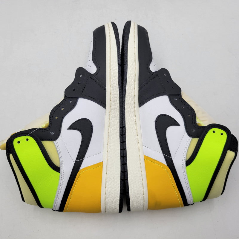 【中古美品】【メンズ】 NIKE ナイキ AIR JORDAN 1 RETRO HIGH OG 555088-118 エア ジョーダン 1 レトロ ハイ OG スニーカー 靴 160-261011-as-04-izu サイズ：27cm カラー：WHITE/BLACK-VOLT 万代Net店