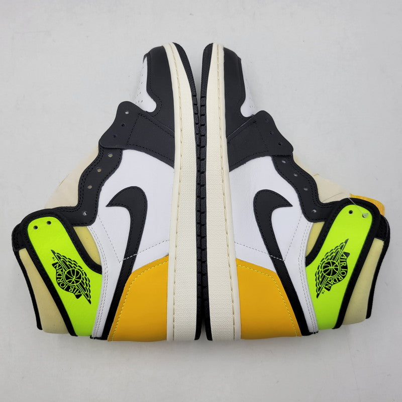 【中古美品】【メンズ】 NIKE ナイキ AIR JORDAN 1 RETRO HIGH OG 555088-118 エア ジョーダン 1 レトロ ハイ OG スニーカー 靴 160-261011-as-04-izu サイズ：27cm カラー：WHITE/BLACK-VOLT 万代Net店