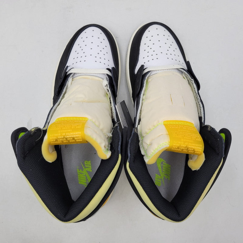 【中古美品】【メンズ】 NIKE ナイキ AIR JORDAN 1 RETRO HIGH OG 555088-118 エア ジョーダン 1 レトロ ハイ OG スニーカー 靴 160-261011-as-04-izu サイズ：27cm カラー：WHITE/BLACK-VOLT 万代Net店