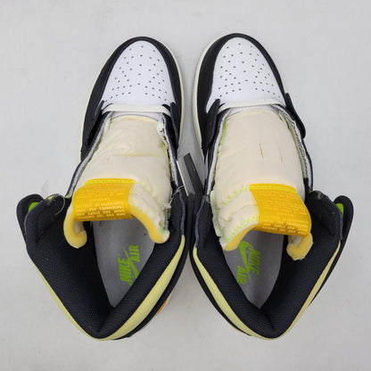 【中古美品】【メンズ】 NIKE ナイキ AIR JORDAN 1 RETRO HIGH OG 555088-118 エア ジョーダン 1 レトロ ハイ OG スニーカー 靴 160-261011-as-04-izu サイズ：27cm カラー：WHITE/BLACK-VOLT 万代Net店