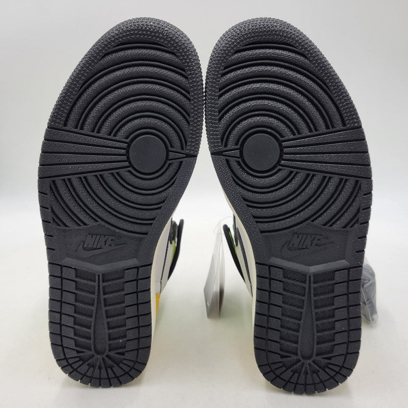 【中古美品】【メンズ】 NIKE ナイキ AIR JORDAN 1 RETRO HIGH OG 555088-118 エア ジョーダン 1 レトロ ハイ OG スニーカー 靴 160-261011-as-04-izu サイズ：27cm カラー：WHITE/BLACK-VOLT 万代Net店