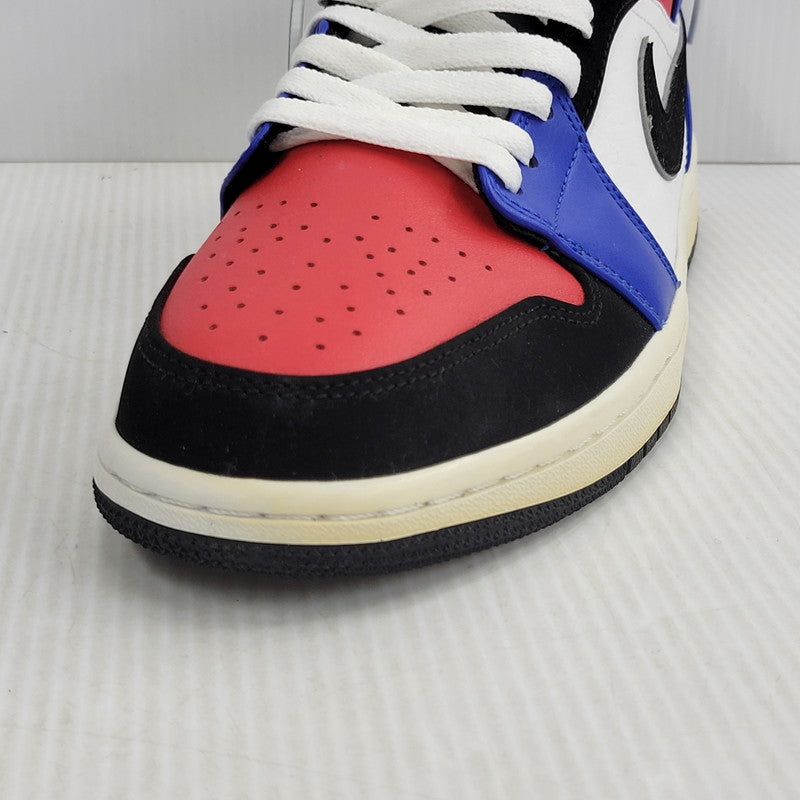 【中古品】【メンズ】 NIKE ナイキ AIR JORDAN 1 MID 554724-124 エアジョーダン 1 ミッド スニーカー 靴 160-261010-as-14-izu サイズ：27cm カラー：WHITE/BLACK-HYPER ROYAL 万代Net店