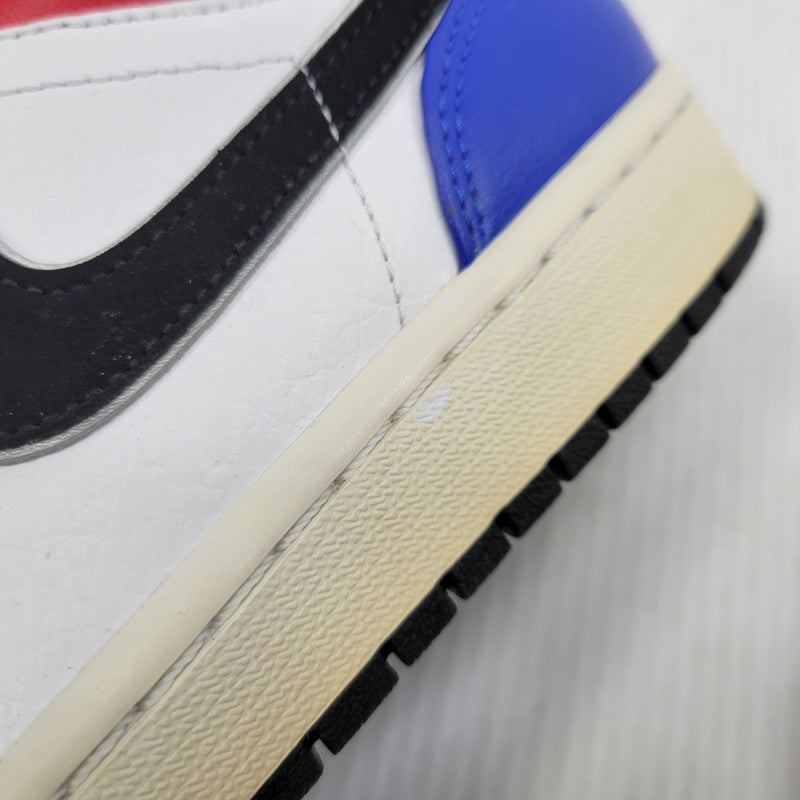 【中古品】【メンズ】 NIKE ナイキ AIR JORDAN 1 MID 554724-124 エアジョーダン 1 ミッド スニーカー 靴 160-261010-as-14-izu サイズ：27cm カラー：WHITE/BLACK-HYPER ROYAL 万代Net店