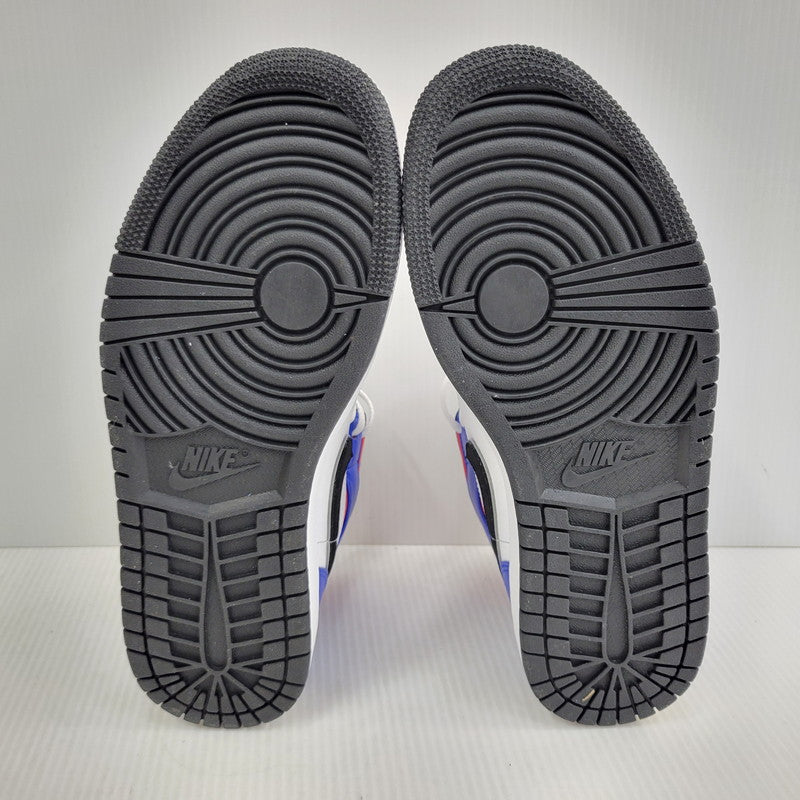 【中古品】【メンズ】 NIKE ナイキ AIR JORDAN 1 MID 554724-124 エアジョーダン 1 ミッド スニーカー 靴 160-261010-as-14-izu サイズ：27cm カラー：WHITE/BLACK-HYPER ROYAL 万代Net店