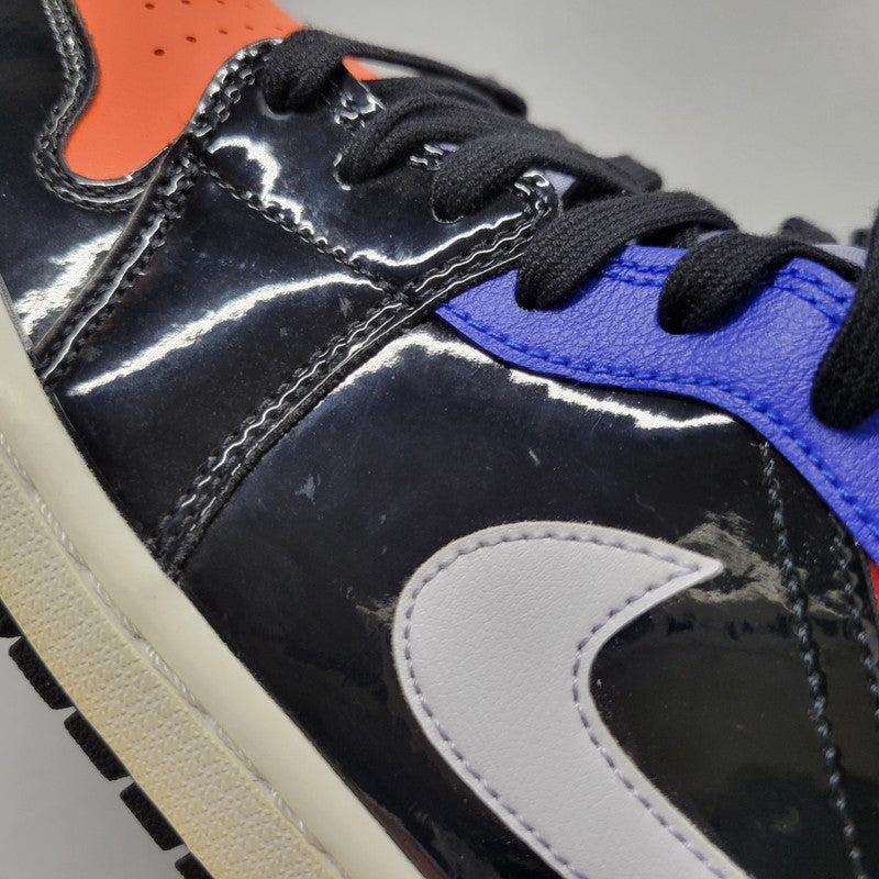 【中古品】【メンズ】 NIKE ナイキ WMNS AIR JORDAN 1 MID SE CV5276-001 ウィメンズ エア ジョーダン 1 ミッド SE スニーカー 靴 160-261011-as-07-izu サイズ：27.5cm カラー：BLACK/GAME ROYAL-WHITE-GYM RED-PINE GREEN 万代Net店