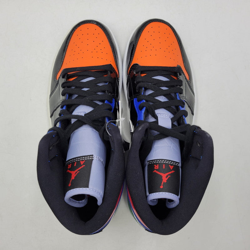 【中古品】【メンズ】 NIKE ナイキ WMNS AIR JORDAN 1 MID SE CV5276-001 ウィメンズ エア ジョーダン 1 ミッド SE スニーカー 靴 160-261011-as-07-izu サイズ：27.5cm カラー：BLACK/GAME ROYAL-WHITE-GYM RED-PINE GREEN 万代Net店