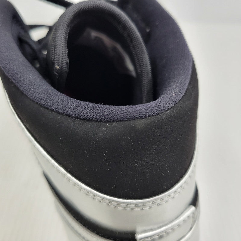 【中古品】【メンズ】 NIKE ナイキ AIR JORDAN 1 MID 554724-057 エア ジョーダン 1 ミッド スニーカー 靴 160-261010-as-15-izu サイズ：27cm カラー：BLACK/GYM RED-METALIC SILVER 万代Net店