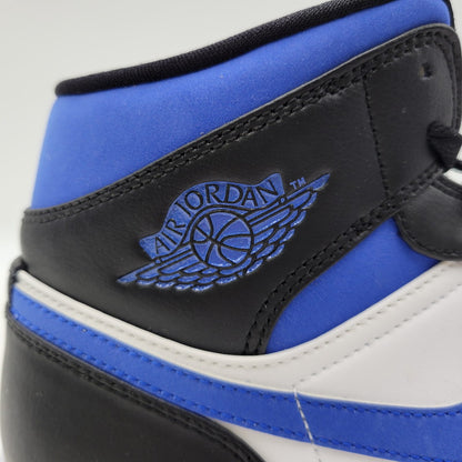 【中古美品】【メンズ】 NIKE ナイキ AIR JORDAN 1 MID 554724-140 エアジョーダン 1 ミッド スニーカー 靴 160-261011-as-01-izu サイズ：27cm カラー：WHITE/RACER BLUE-BLACK 万代Net店