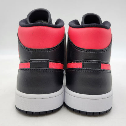 【中古品】【メンズ】 NIKE ナイキ WMNS AIR JORDAN 1 MID BQ6472-004 ウィメンズ エア ジョーダン 1 ミッド スニーカー 靴 160-261011-as-06-izu サイズ：27cm カラー：BLACK/SIREN RED/WHITE 万代Net店