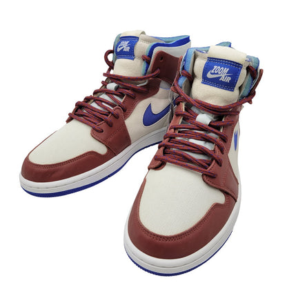 【中古品】【メンズ】 NIKE ナイキ WMNS AIR JORDAN 1 ZOOM AIR CMFT CT0979-104 ウィメンズ エア ジョーダン 1 ズーム エア コンフォート スニーカー 靴 160-261011-as-05-izu サイズ：27cm カラー：TEAM RED/SAIL-HYPER ROYAL 万代Net店