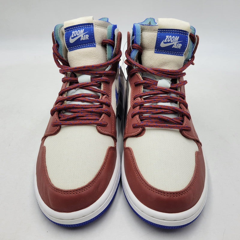 【中古品】【メンズ】 NIKE ナイキ WMNS AIR JORDAN 1 ZOOM AIR CMFT CT0979-104 ウィメンズ エア ジョーダン 1 ズーム エア コンフォート スニーカー 靴 160-261011-as-05-izu サイズ：27cm カラー：TEAM RED/SAIL-HYPER ROYAL 万代Net店