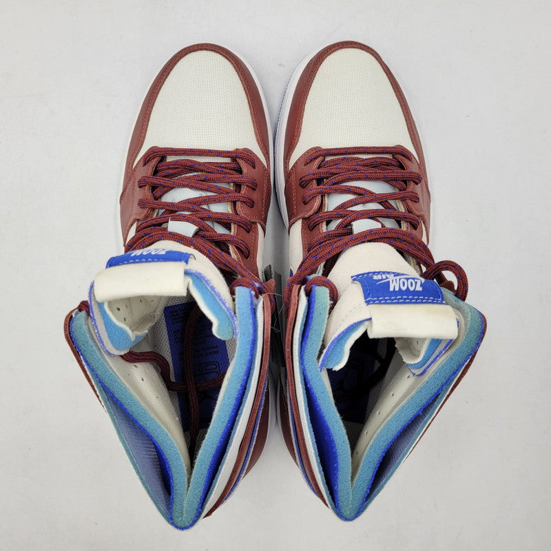 【中古品】【メンズ】 NIKE ナイキ WMNS AIR JORDAN 1 ZOOM AIR CMFT CT0979-104 ウィメンズ エア ジョーダン 1 ズーム エア コンフォート スニーカー 靴 160-261011-as-05-izu サイズ：27cm カラー：TEAM RED/SAIL-HYPER ROYAL 万代Net店