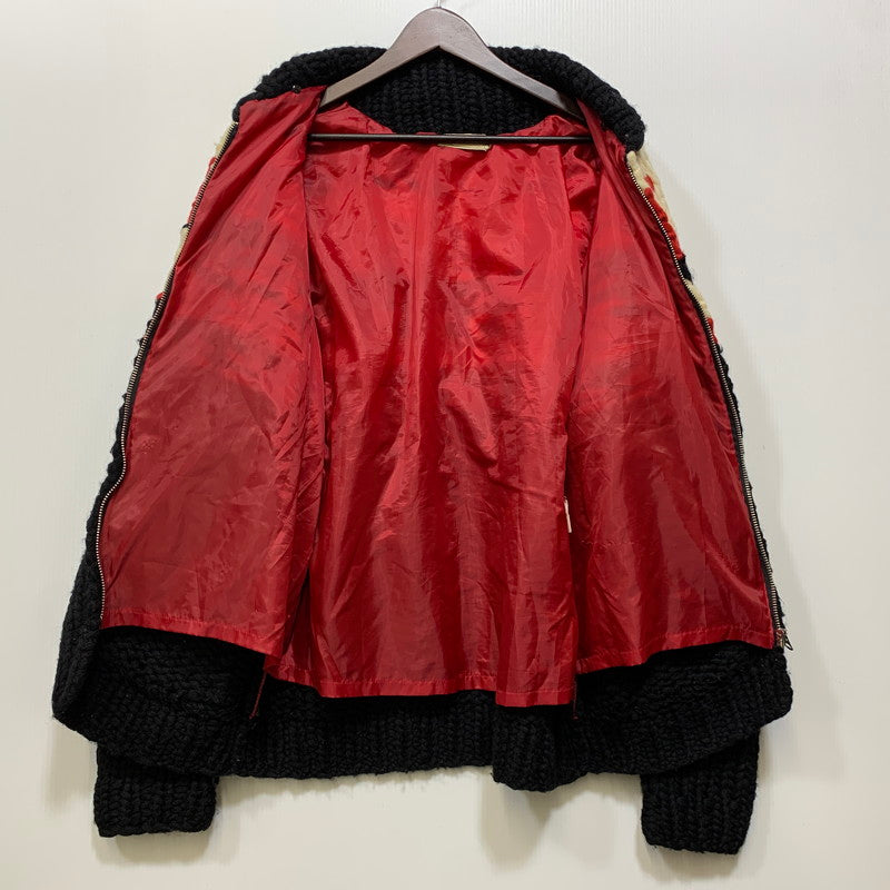 【中古品】【メンズ】 TMT ティーエムティー COWICHAN SWEATER JACKET カウチン セータージャケット トップ 140-261011-sm-02-izu サイズ：M カラー：ブラック 万代Net店