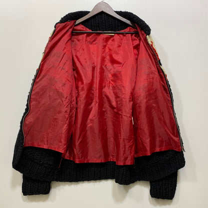 【中古品】【メンズ】 TMT ティーエムティー COWICHAN SWEATER JACKET カウチン セータージャケット トップ 140-261011-sm-02-izu サイズ：M カラー：ブラック 万代Net店