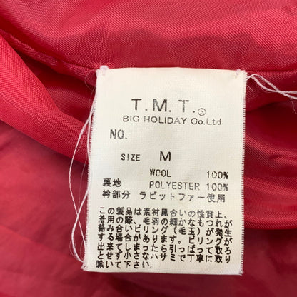 【中古品】【メンズ】 TMT ティーエムティー COWICHAN SWEATER JACKET カウチン セータージャケット トップ 140-261011-sm-02-izu サイズ：M カラー：ブラック 万代Net店