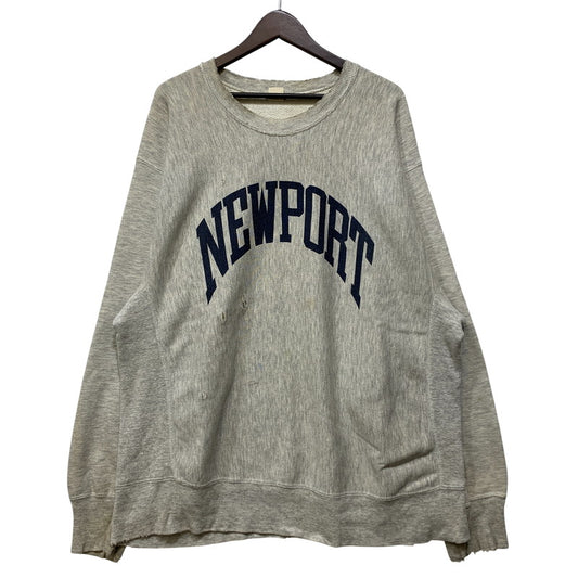 【現状渡し品】【メンズ】 Champion チャンピオン NEWPORT REVERSE WEAVE SWEATSHIRT リバースウィーブ スウェット トレーナー 146-261019-as-02-izu カラー：グレー 万代Net店