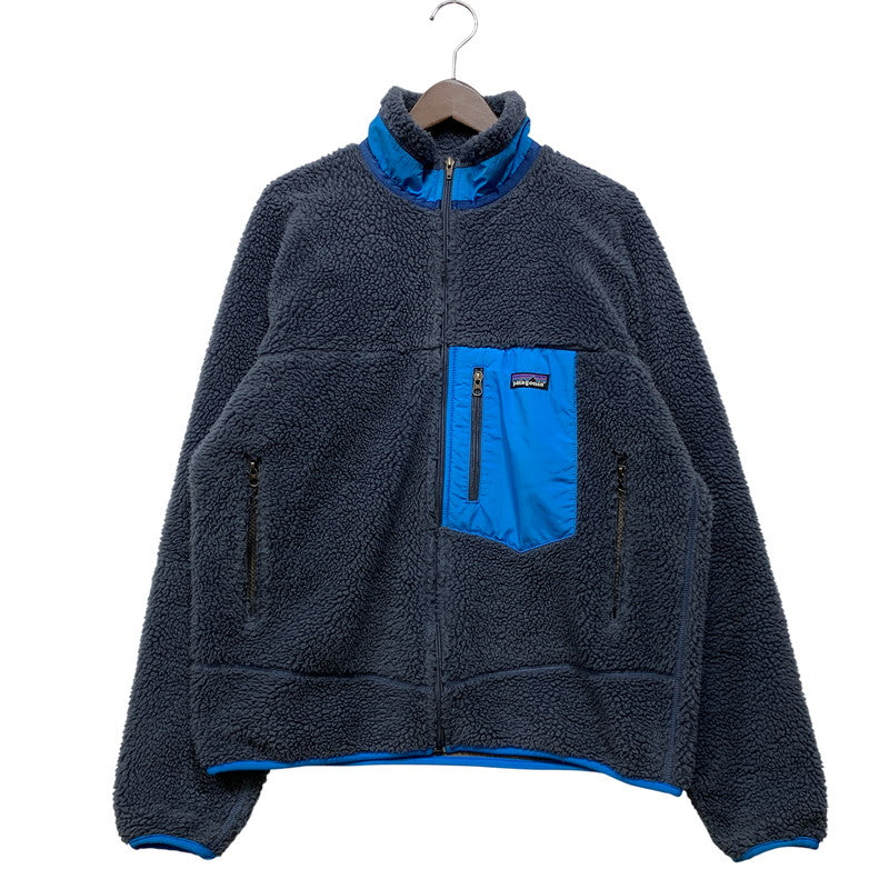 【中古品】【メンズ】 PATAGONIA パタゴニア 23055FA11 CLASSIC RETRO-X JACKET クラシック レトロX ジャケット アウター 144-261011-kh-09-izu サイズ：M カラー：ネイビー系 万代Net店