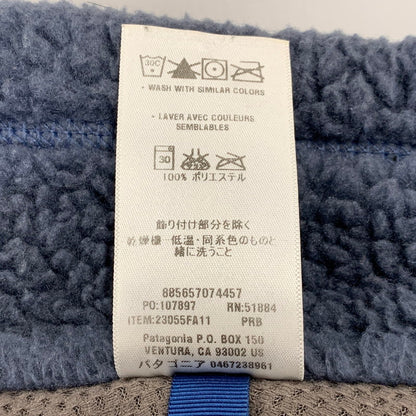 【中古品】【メンズ】 PATAGONIA パタゴニア 23055FA11 CLASSIC RETRO-X JACKET クラシック レトロX ジャケット アウター 144-261011-kh-09-izu サイズ：M カラー：ネイビー系 万代Net店