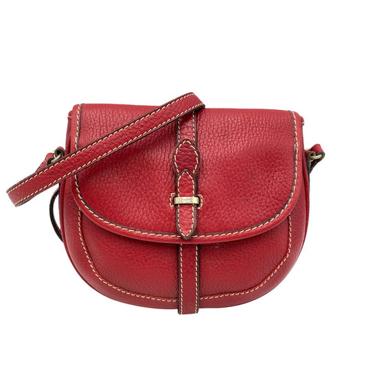 【中古品】【レディース】 CELINE セリーヌ SHOULDER BAG ショルダー バッグ カバン 鞄 180-261017-cs-03-izu カラー：レッド 万代Net店